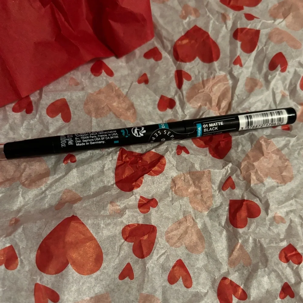 New Sephora 12H Colorful Waterproof Eyeliner in Matte Black